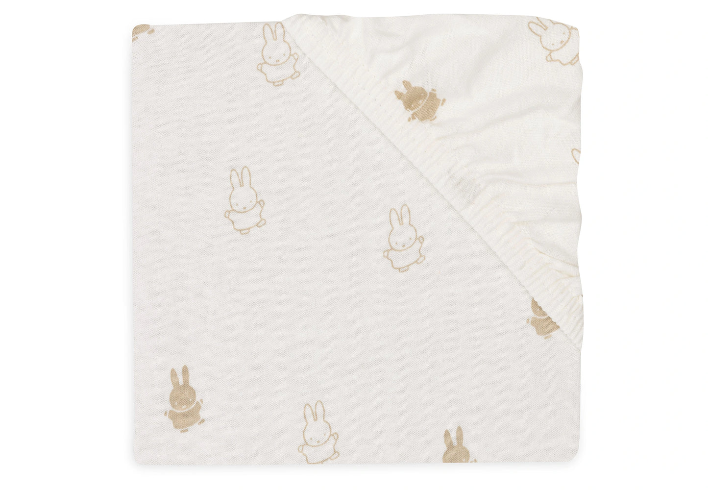 Housse matelas à langer Jersey 50x70cm Happy Miffy - Nougat Jollein