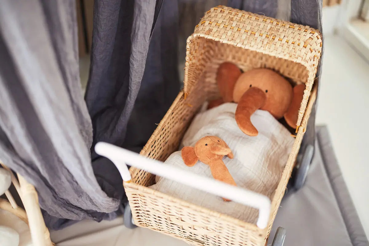 Peluche Éléphant - Caramel Jollein