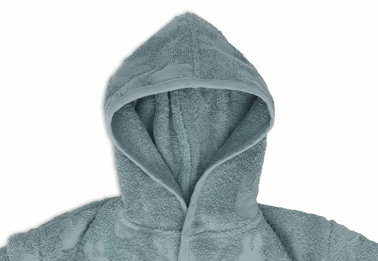 Peignoir en éponge Miffy Jacquard - Sea Green Jollein