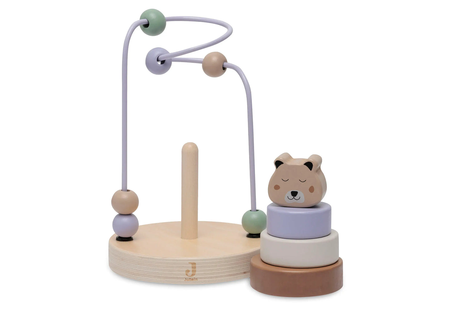 Tour d'empilage en Bois à Spirale Jungle Jambo - Cheetah Tinours