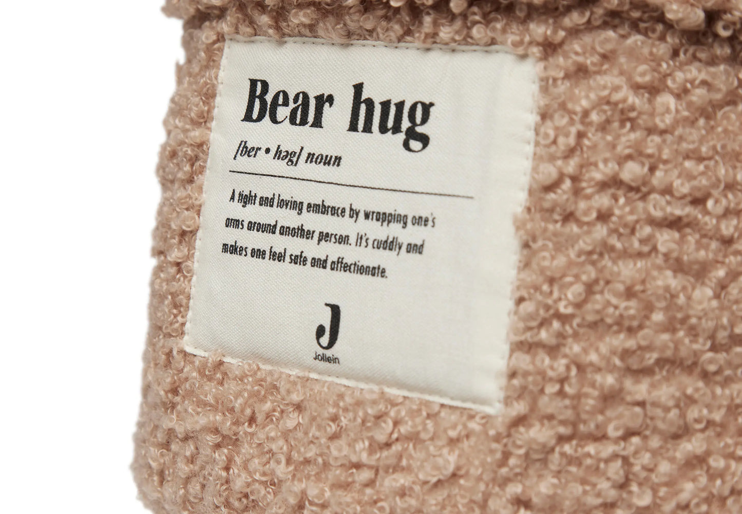 Panier de rangement 14x18cm Boucle - Biscuit Jollein