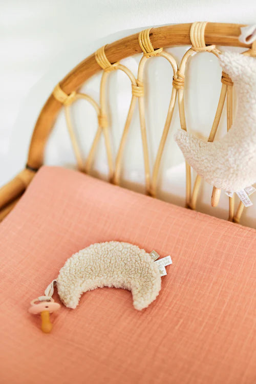 Housse matelas à langer Wrinkled Coton 50x70cm - Rosewood Tinours