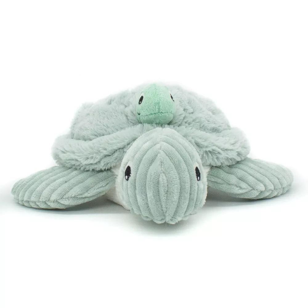 Peluche_tortue_maman_et_bebe_face_menthe