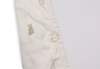 Housse matelas à langer Jersey 50x70cm Happy Miffy - Nougat Jollein