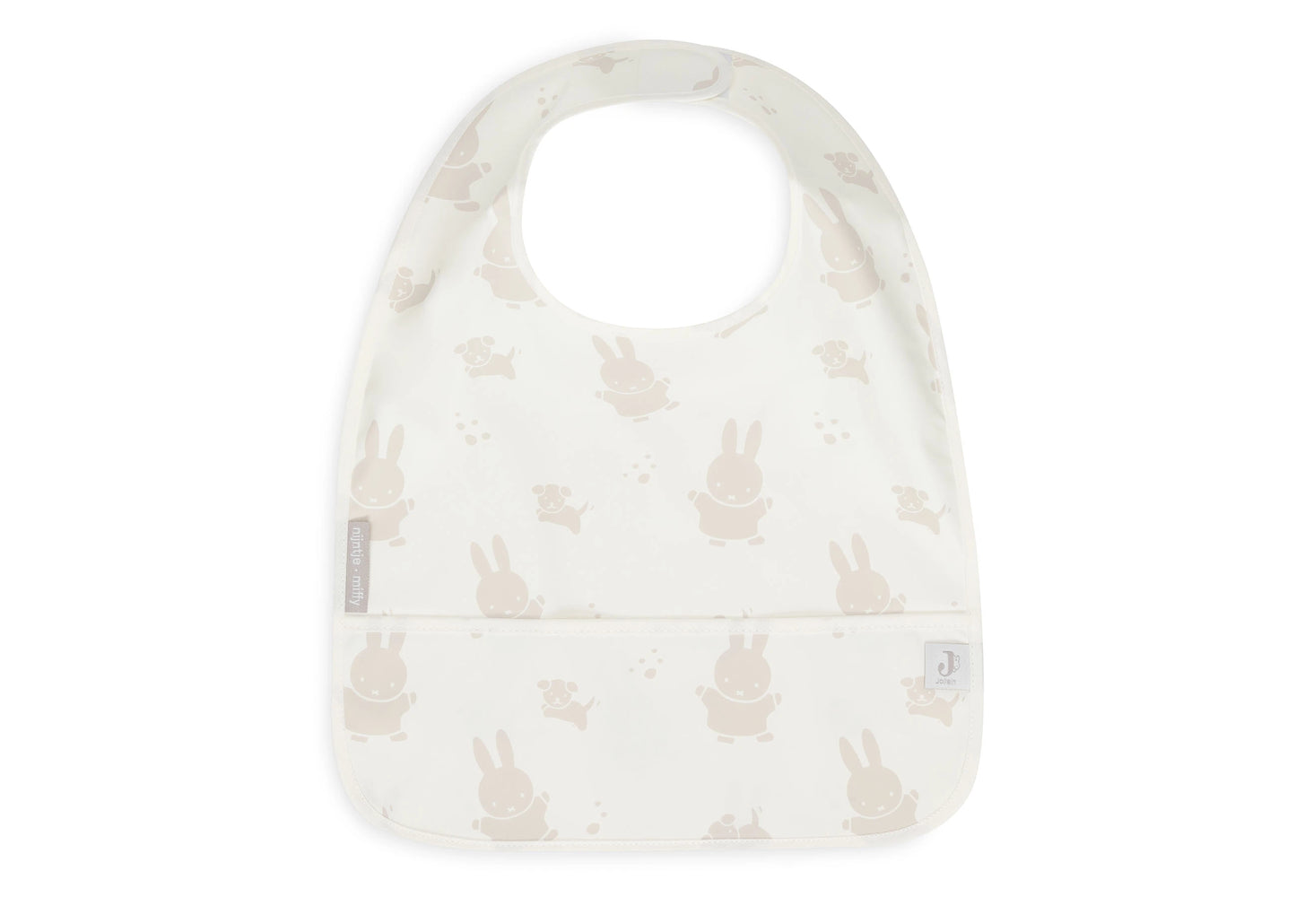 Bavoirs imperméables Miffy&Snuffy - Nougat (x2) Jollein