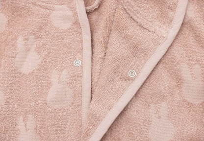 Peignoir en éponge Miffy Jacquard - Wild Rose Jollein