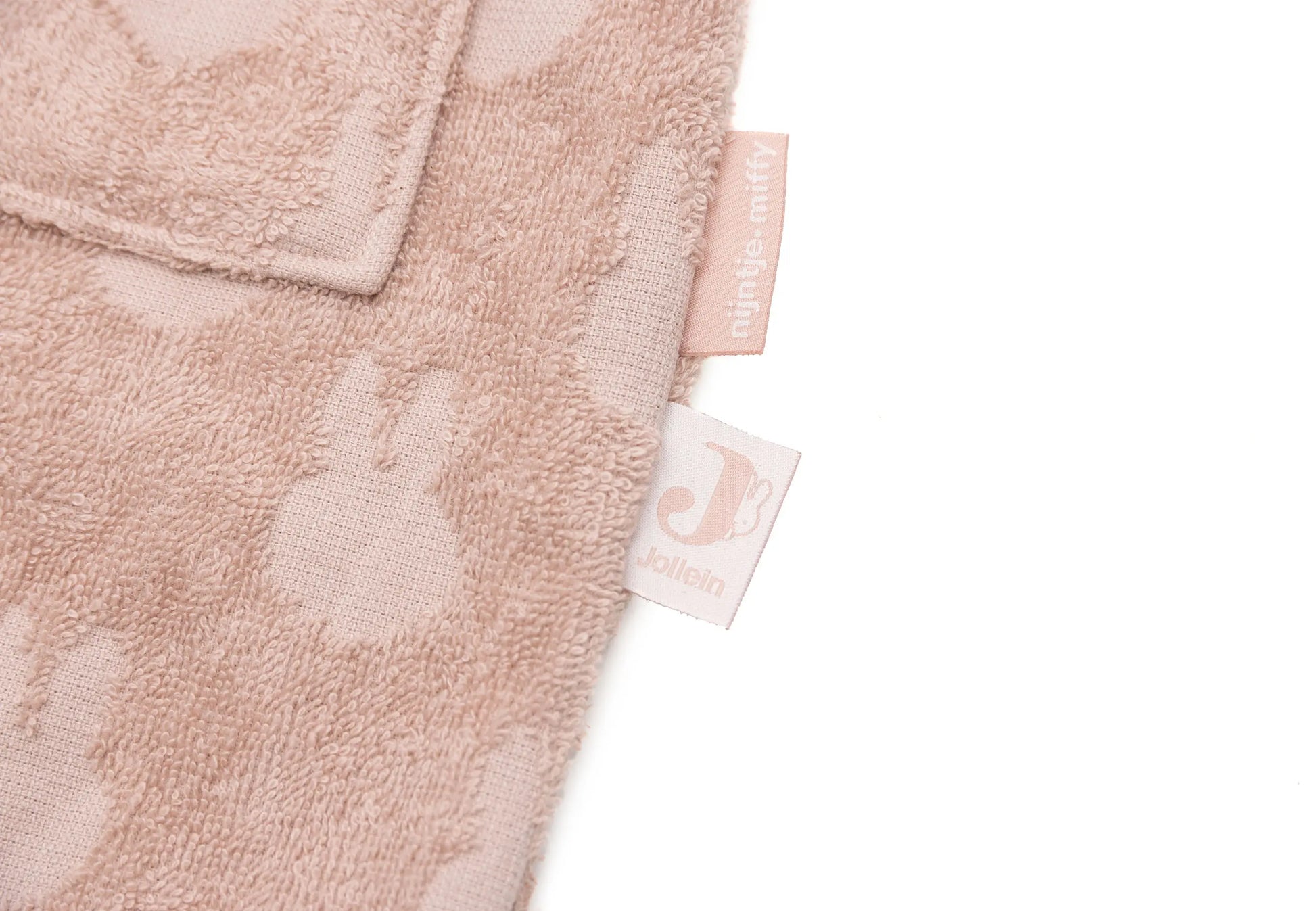 Peignoir en éponge Miffy Jacquard - Wild Rose Jollein