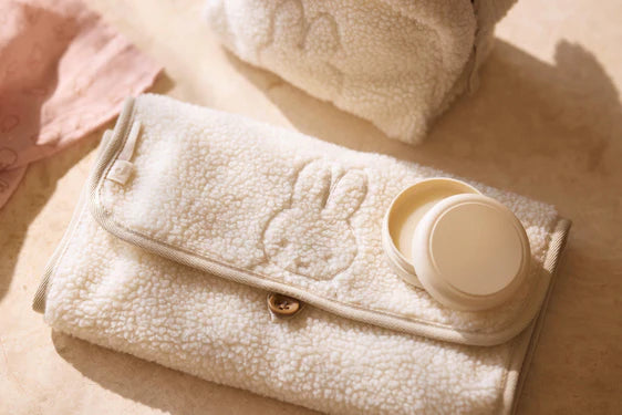 Tapis à Langer nomade Teddy Miffy - Oatmeal Jollein